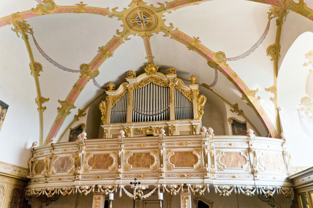 Archiv Museum Schloss Burgk Schlodkapelle mit Silbermann Orgel c Nico Stengert