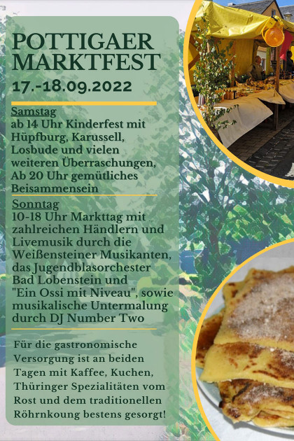 marktfest pottiga plakat